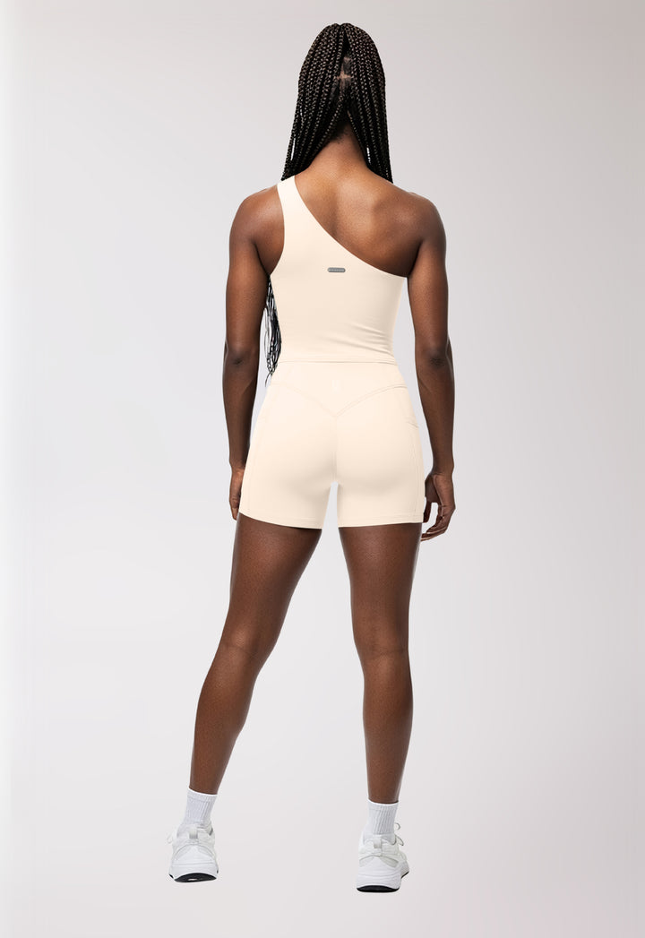 One-shoulder Top 'Take Another Look' - Ivory Magnolia