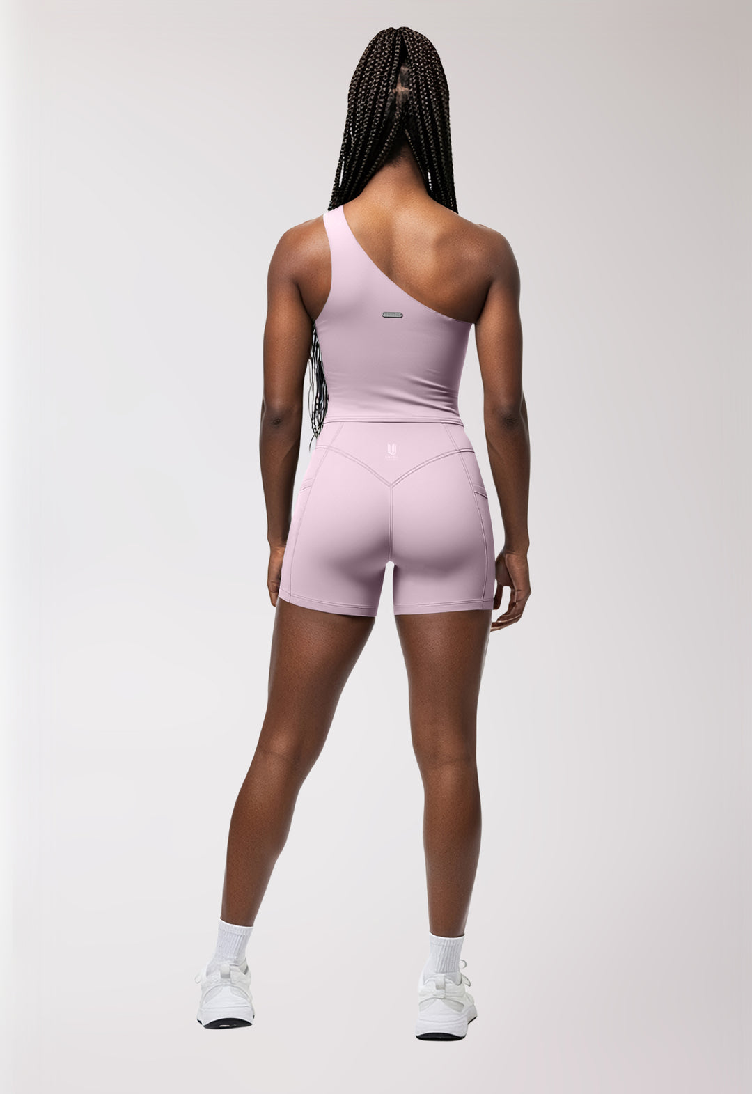 Shorts 'Take Another Look' (NO scrunch)  - Mauve Orchid