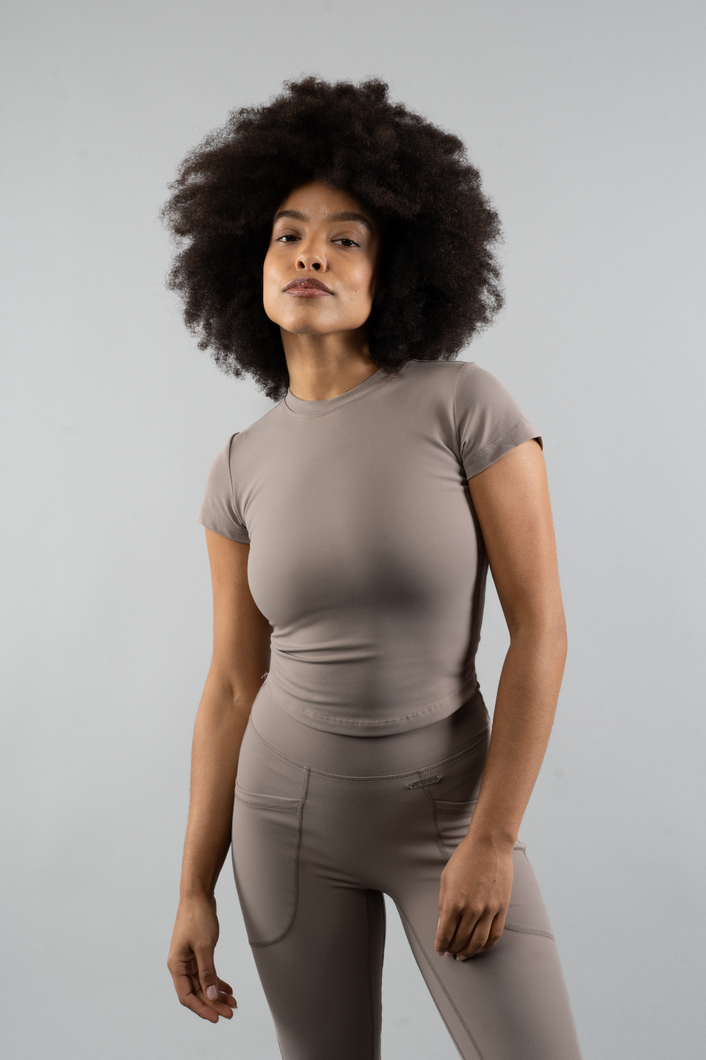 Flared Leggings (no scrunch) (M-L length)-Set The Barre