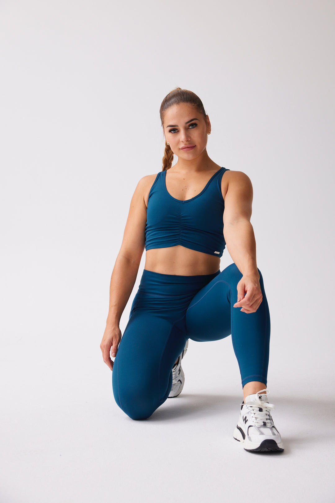 High-waist leggings met scrunch voor dames – Unveil Activewear